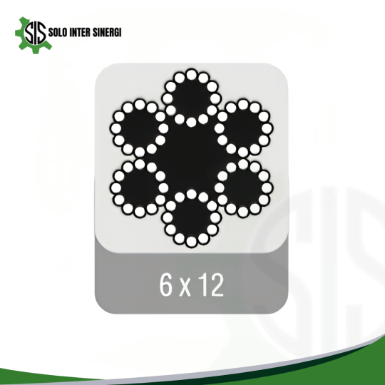 Cross Lay Rope 6x12