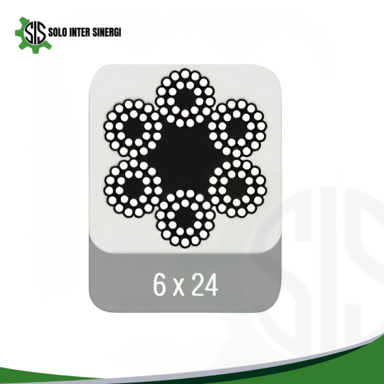 Cross Lay Rope 6x24