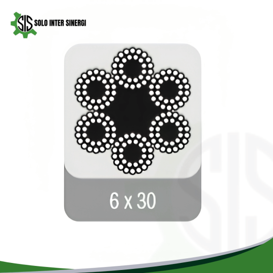 Cross Lay Rope 6x30