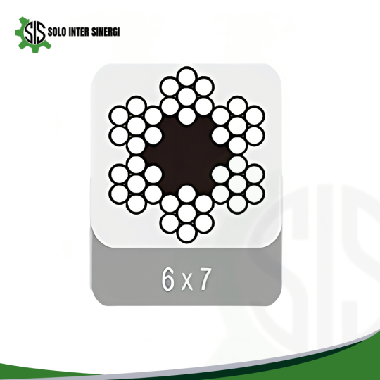Cross Lay Rope 6x7