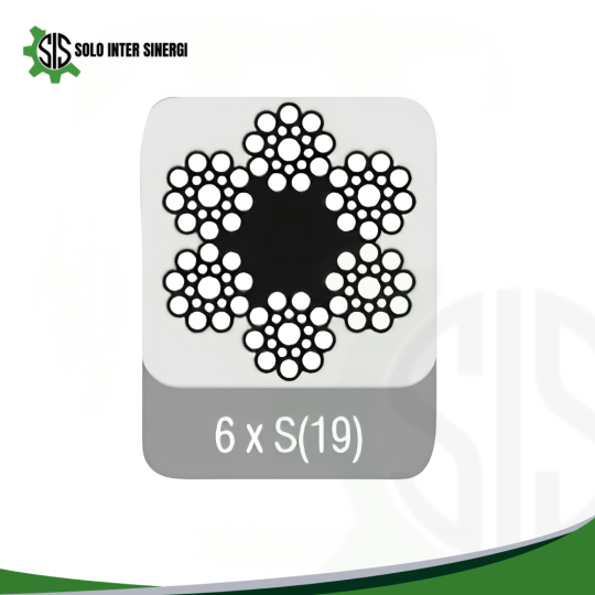 Fiber Core Parallel Lay Rope 6 x S(19)