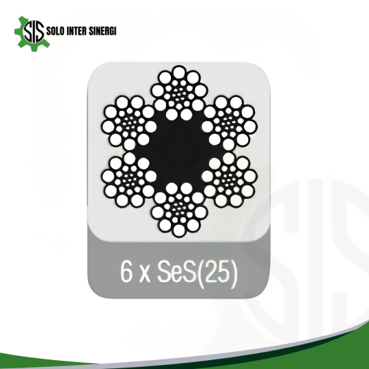Fiber Core Parallel Lay Rope 6 x SeS(25)
