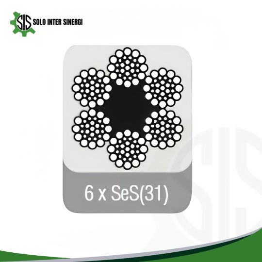Fiber Core Parallel Lay Rope 6 x SeS(31)