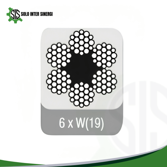 Fiber Core Parallel Lay Rope 6 x W(19)
