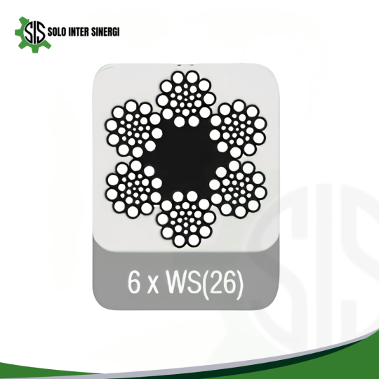 Fiber Core Parallel Lay Rope 6 x WS(26)