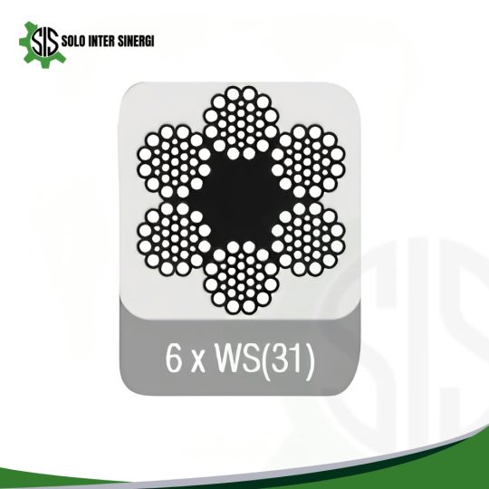 Fiber Core Parallel Lay Rope 6 x WS(31)