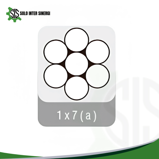 Galvanized Steel Wire Strand 1 x 7(a)