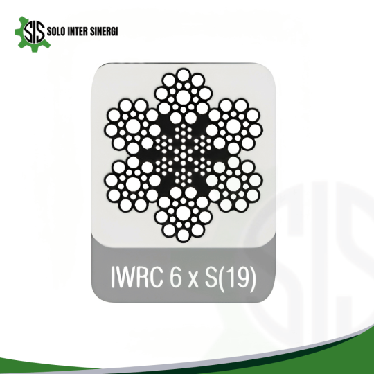 IWRC(Independent Wire Rope Core) Parallel Lay Rope IWRC 6xS(19)