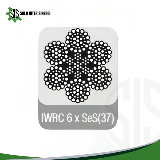 IWRC(Independent Wire Rope Core) Parallel Lay Rope IWRC 6xSeS(37)
