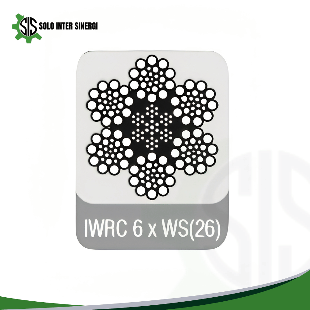 IWRC(Independent Wire Rope Core) Parallel Lay Rope IWRC 6xWS(26)
