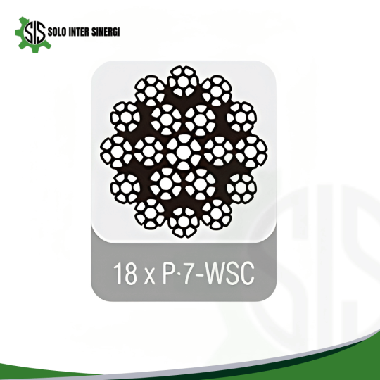 Non-rotation Rope or Hercules Rope 18 x P.7-WSC