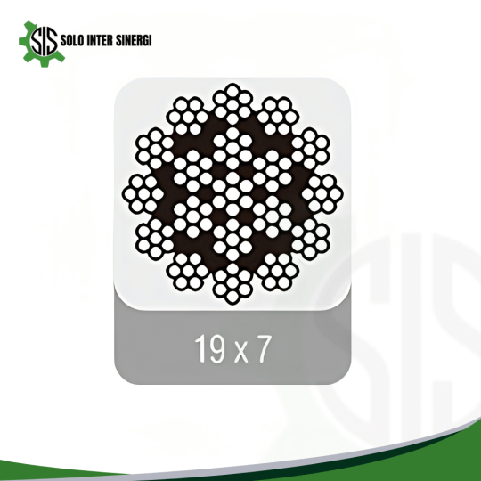 Non-rotation Rope or Hercules Rope 19 x 7