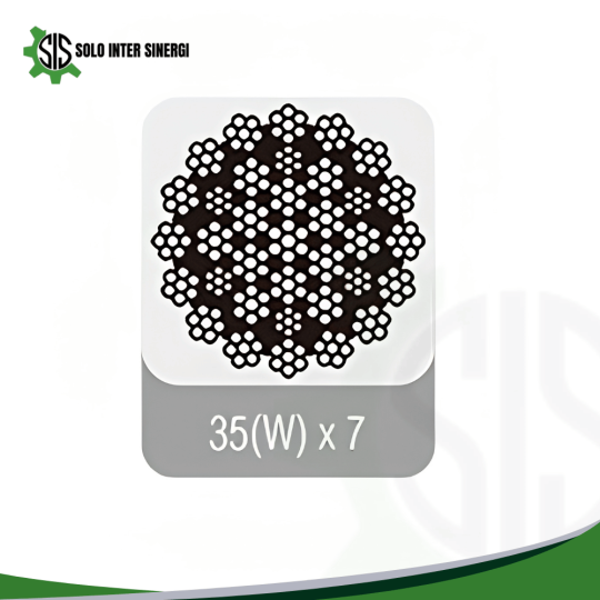 Non-rotation Rope or Hercules Rope 35(W) x 7