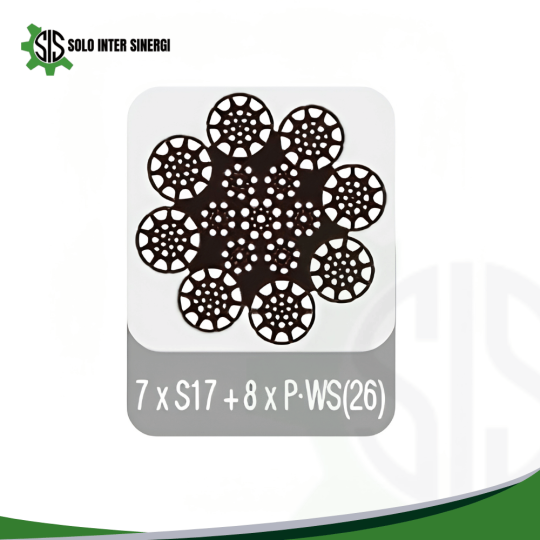 Special Profile Wire Rope - Compacted 7 x S17 + 8 x P.WS(26) (2)