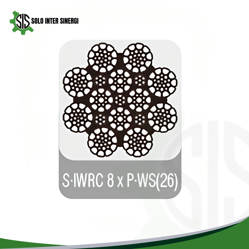 Special Profile Wire Rope - Compacted S.IWRC 8 x P.WS(26)