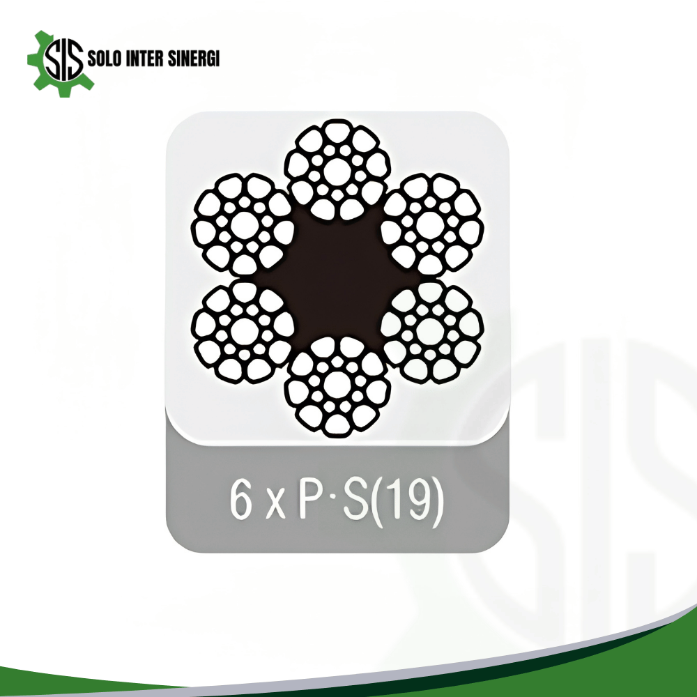 Wire Rope with Profile Wires 6 x P.S(19)