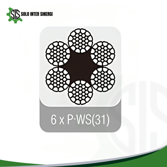 Wire Rope with Profile Wires 6 x P.WS(31)