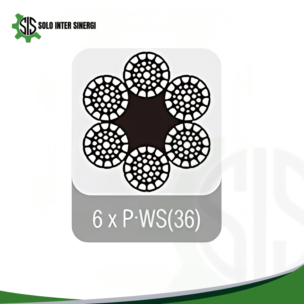 Wire Rope with Profile Wires 6 x P.WS(36)
